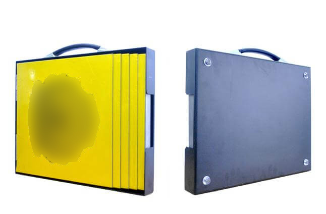 警察臨檢牌折疊效果